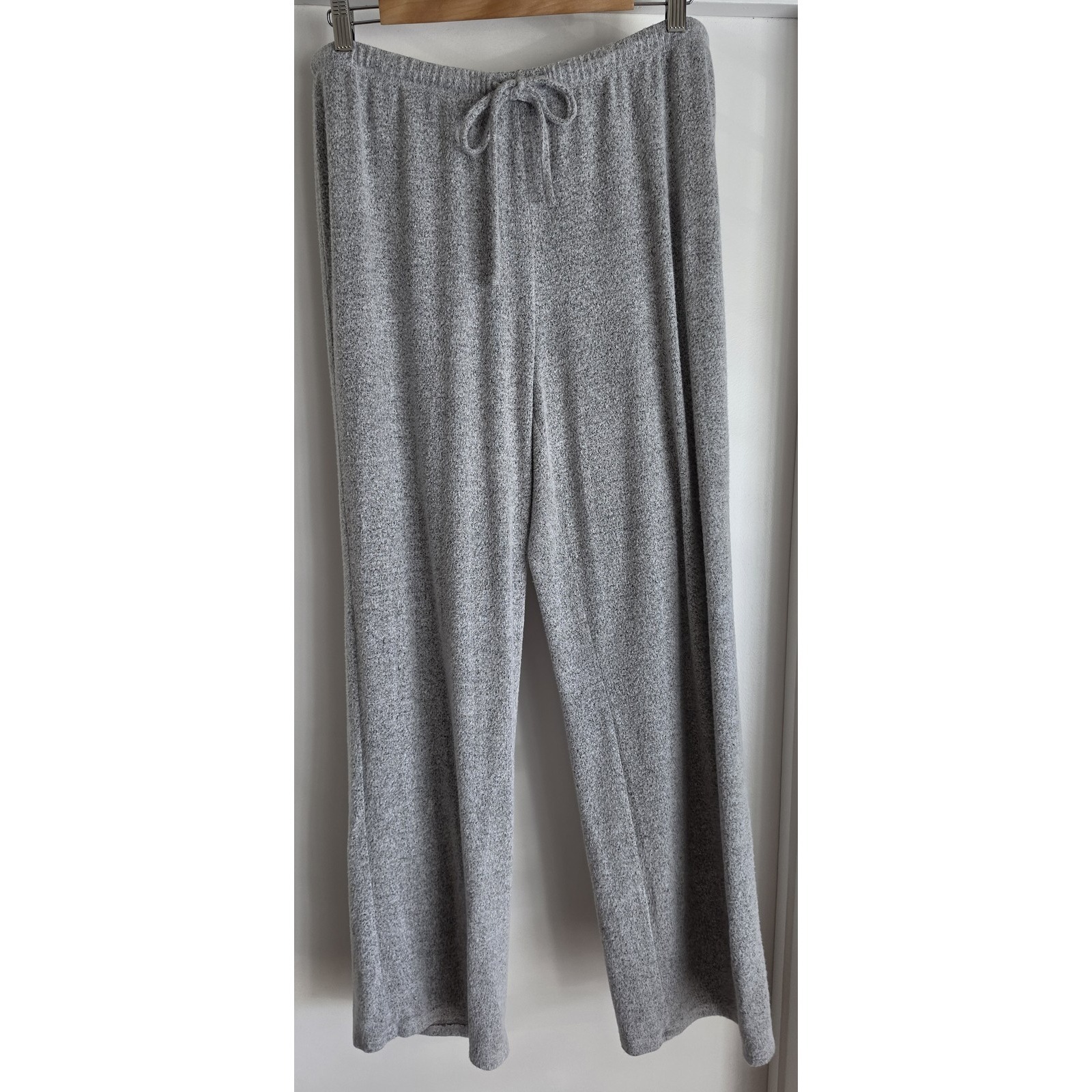 Nordstrom Women's Lounge Pants Size L Gray Rayon Blend Casual Jogger